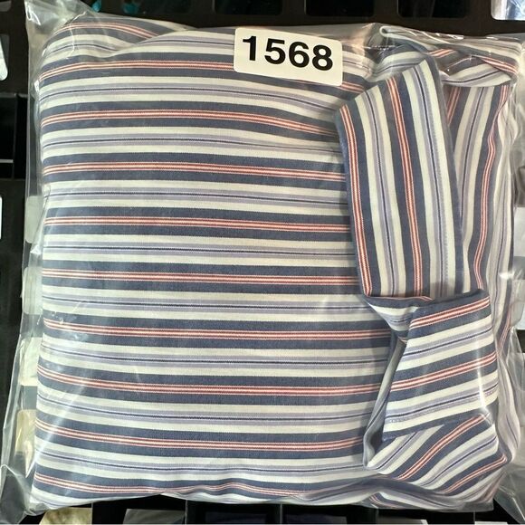 Polo Ralph Lauren Marlow Stripe Button Up Shirt 100% Cotton Blue Red Men’s M - Picture 7 of 7